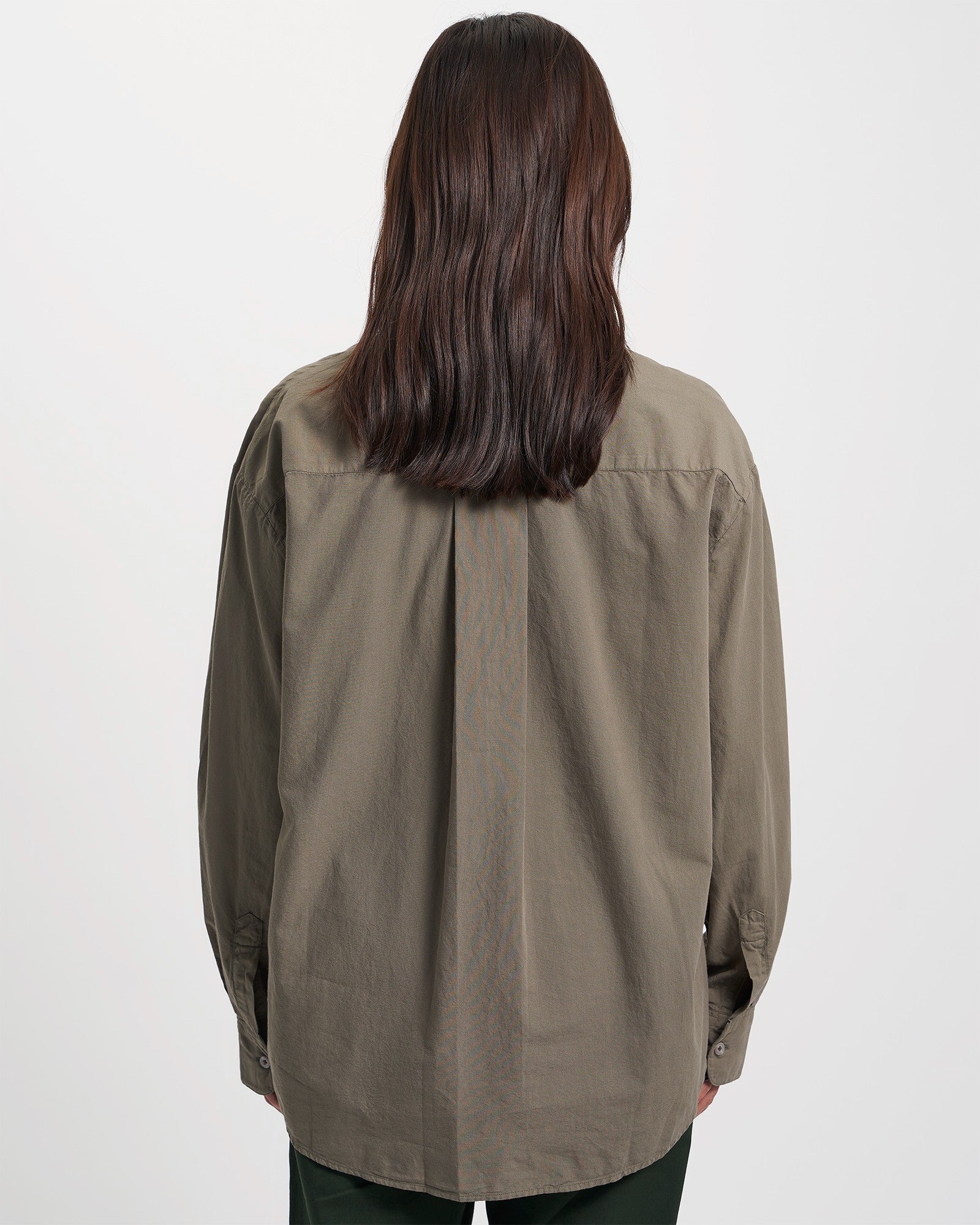 Organic Oversized Shirt - Sandstone Orange