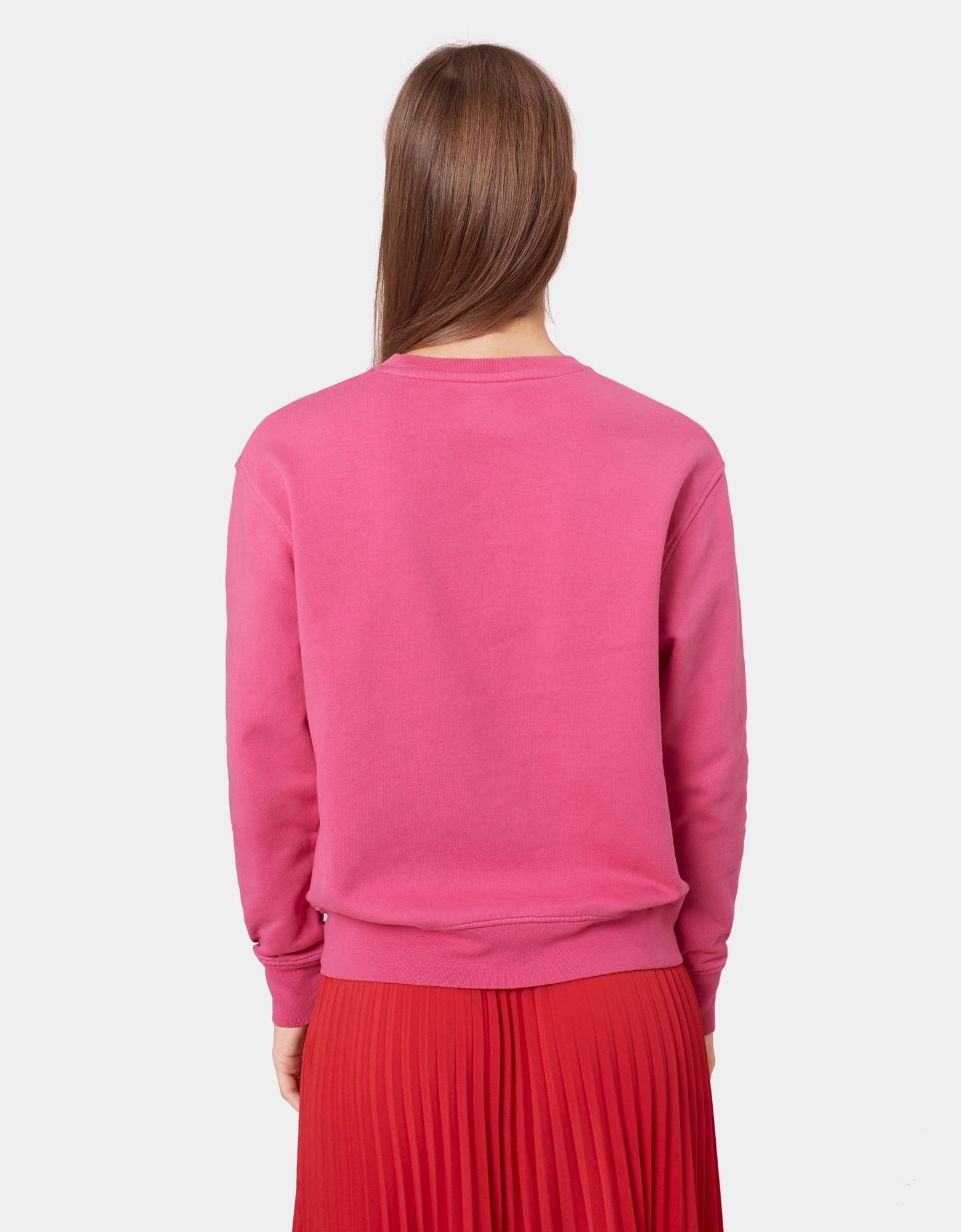 Colorful Standard Women Classic Organic Crew Women Crewneck Magenta Blaze