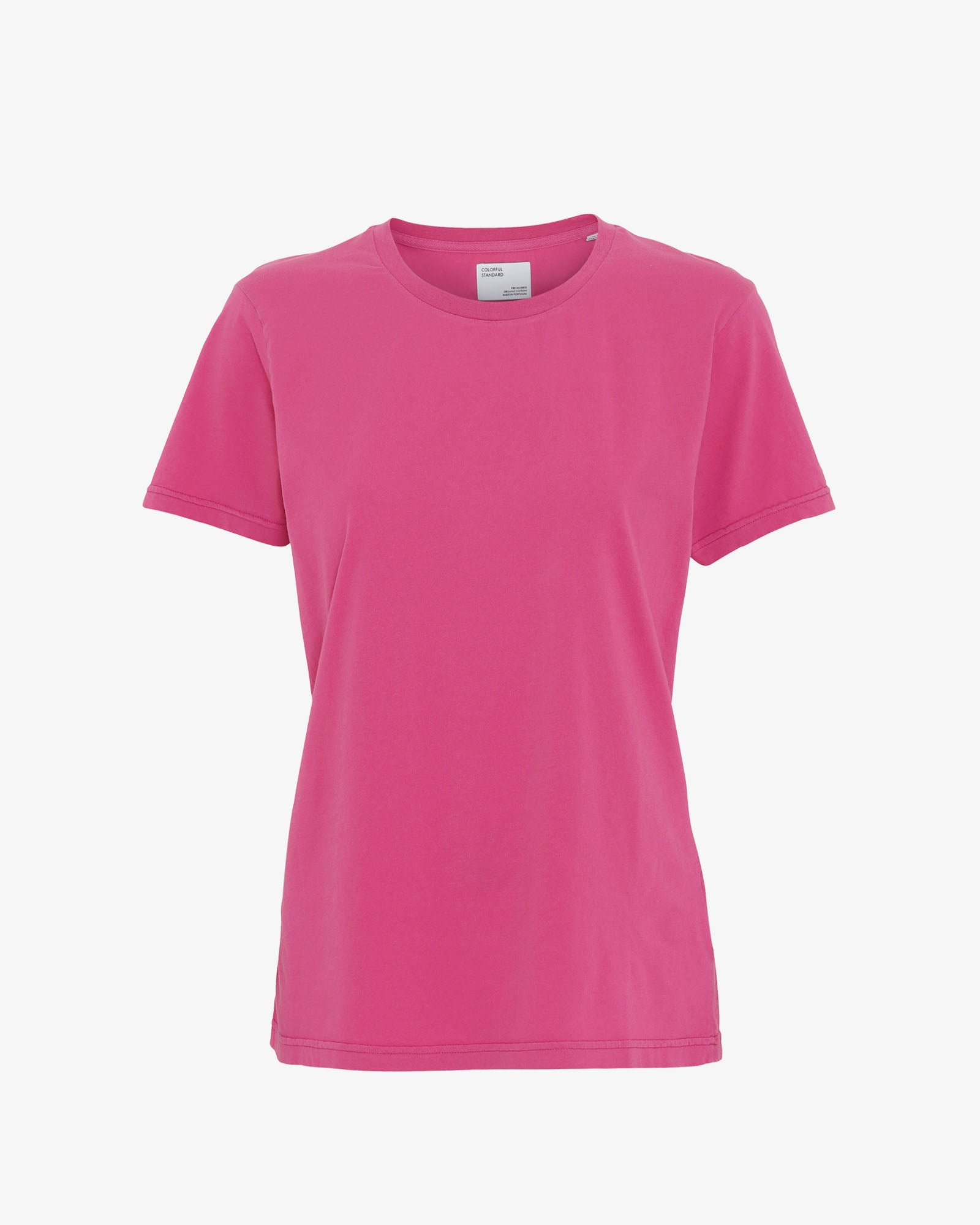 Women Light Organic Tee - Bubblegum Pink