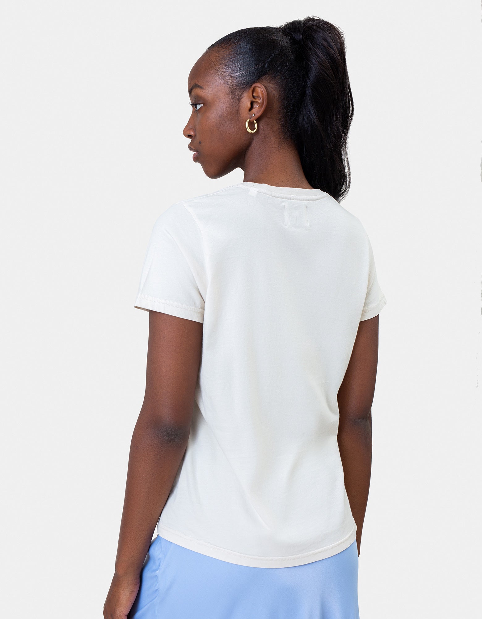 Women Light Organic Tee - Marine Blue