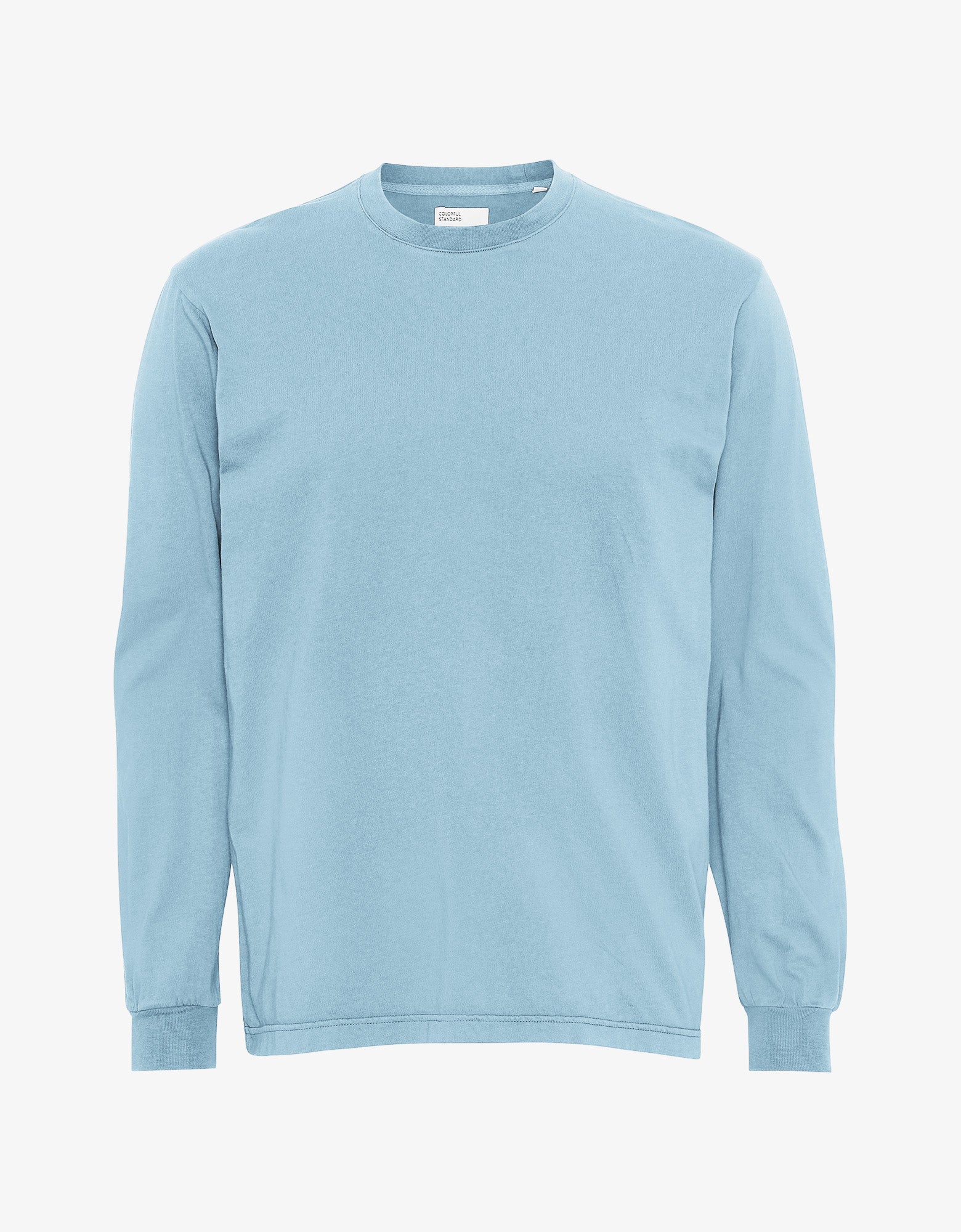 Oversized Organic LS T-shirt - Seaside Blue