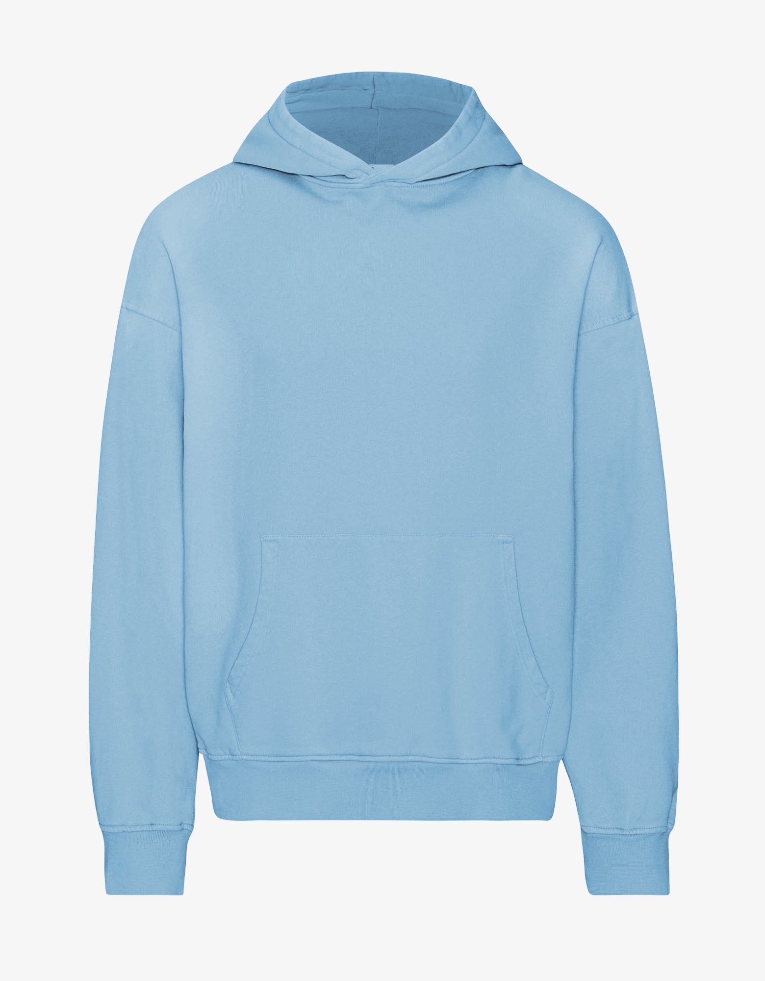 Organic Oversized Hood - Seaside Blue